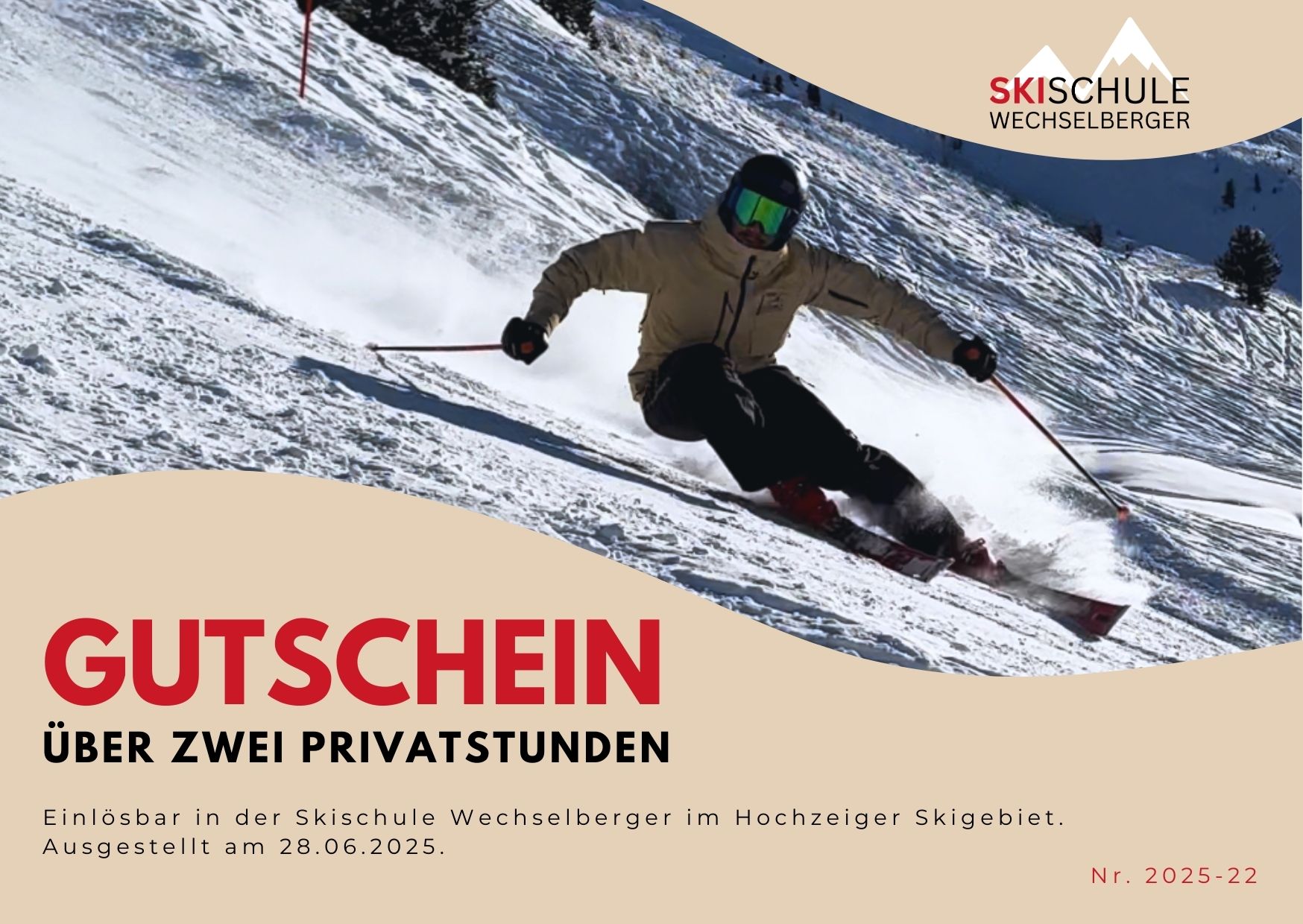 Gutschein Skischule Wechselberger